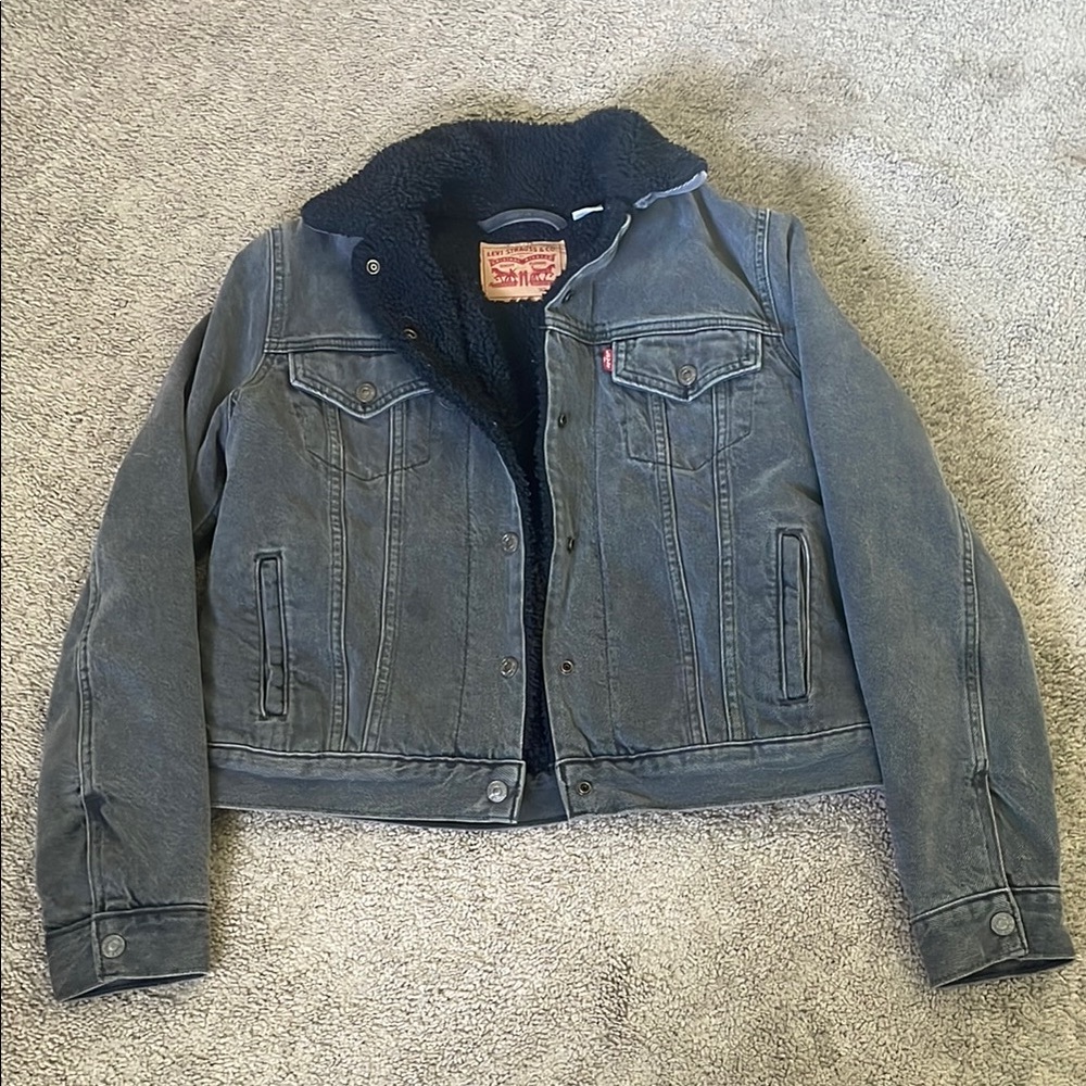 Levi's Denim Jacket with Sherpa Lining